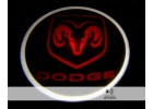 Проекция на двери с эмблемой Dodge